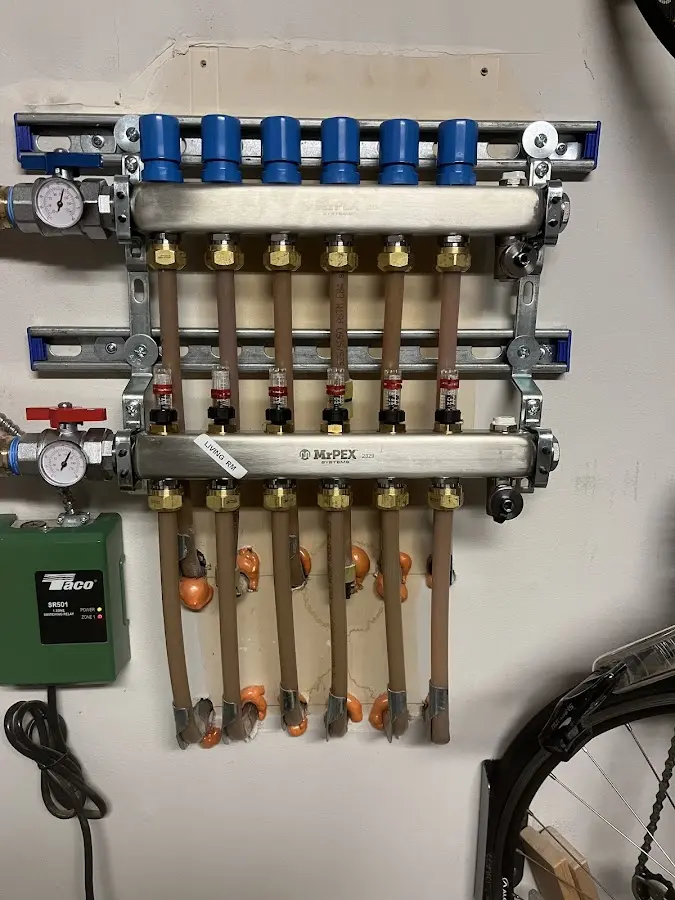 Plumber performing Leak Detection at a residential property in Holiday Shores